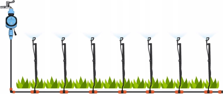 Samodejno in enakomerno namakanje