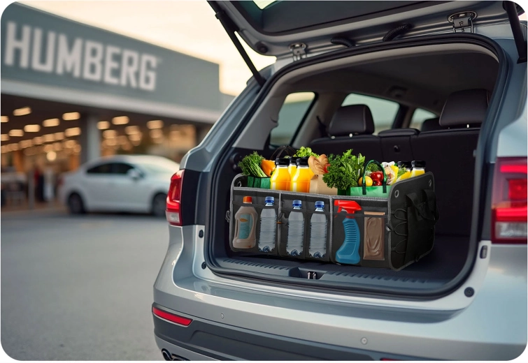 Maksimalna stabilnost v prtljažniku