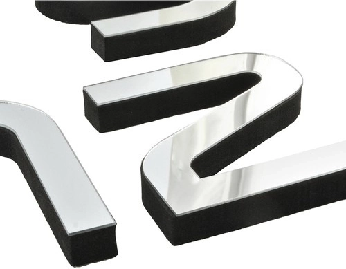 Elegantne 3D zrcalne številke