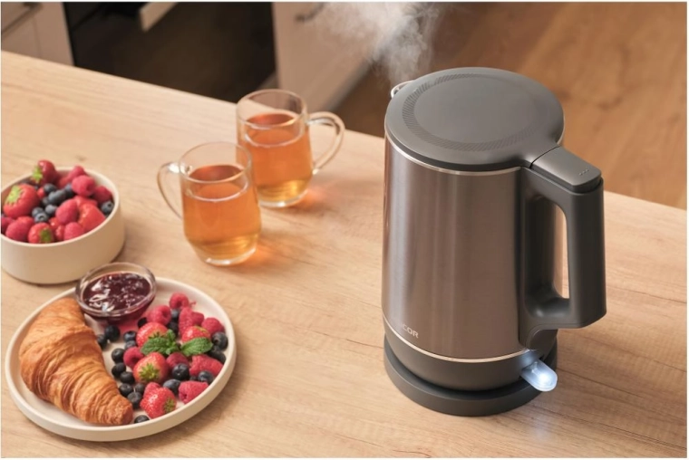Quiet water boiling with a U-Shape base