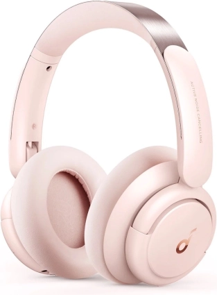 Slušalke SoundCore Life Q30 Roza