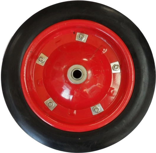 Polno gumijasto kolo za vrtni samokolnici 320 mm