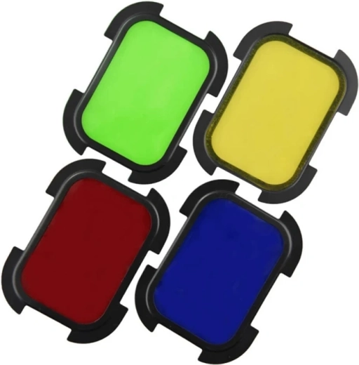 4 color filters for creative effects