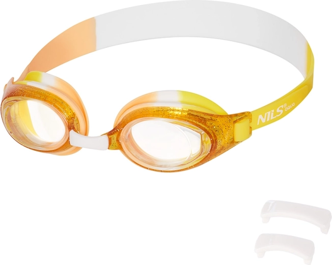 Nils Aqua Junior Swimming Goggles Yellow