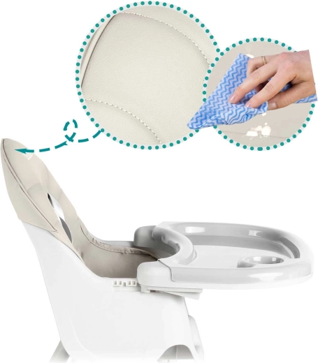 Odstranljiva in nastavljiva mizica z zvišanimi robovi