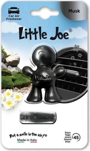 Little Joe Supair Drive 3D Metallic car air freshener musk - 1 piece
