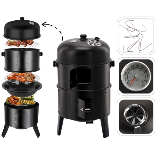 Dve rešetki in udoben dostop z vratci