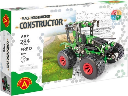 Gradbeni komplet traktor MAŁY KONSTRUKTOR FRED