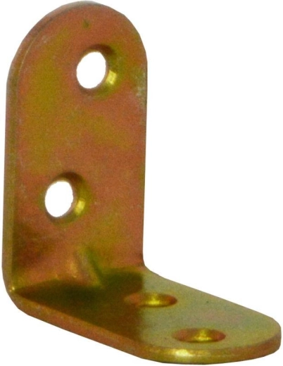 Kotnik z vtisom 30 × 18 × 2 mm, rumeno pocinkan