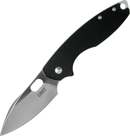 CRKT Pilar III Black žepni nož 7,5 cm, črn, G10