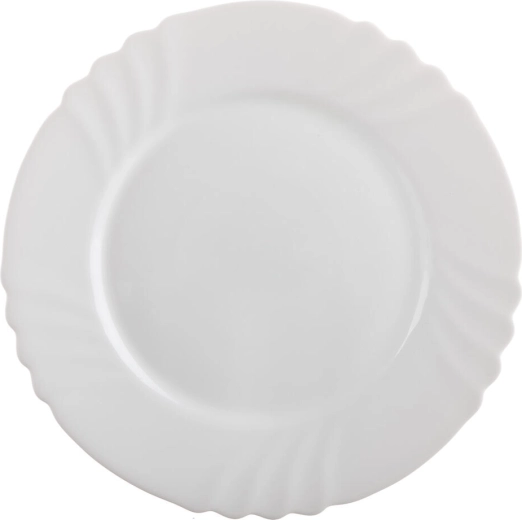 Desertni krožnik EBRO 20 cm steklen bel