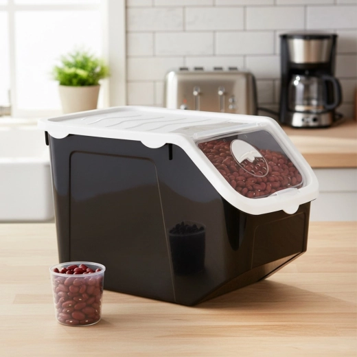 Enostavno doziranje zahvaljujoč preklopni loputi