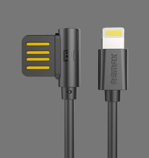 Remax RC-075i podatkovni kabel Lightning 1 m črn