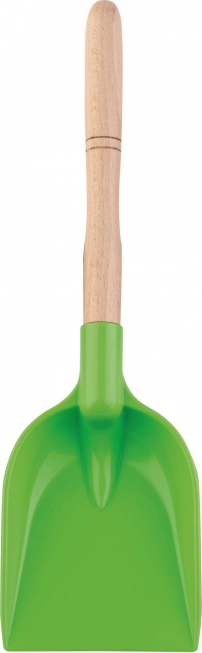 Androni lopata z lesenim ročajem 34 cm – Zelena