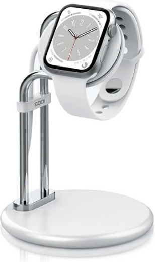 Aluminijasto stojalo za polnjenje Apple Watch – srebrno