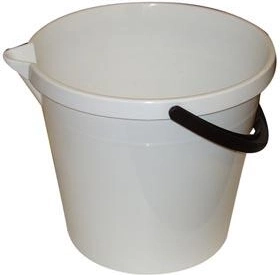 Vedro z merilnikom in izlivalnikom 7 l, mešanica barv