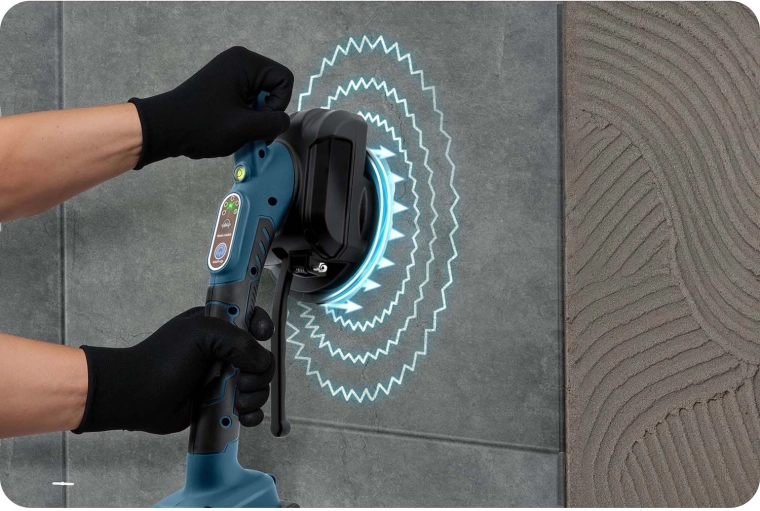 5 stopenj vibracij za popolno namestitev