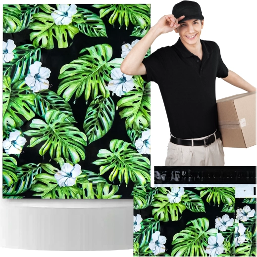 Folični poštni ovitki Jungle 310 × 420 mm, samolepilni, 50 kos