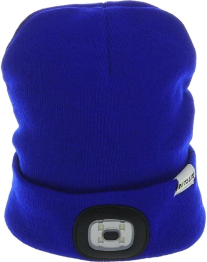 Retlux RLB 102 Rechargeable Light-Up Beanie, Blue