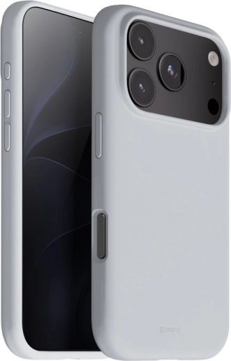 Crong Color Cover Magnetic MagSafe zaščitni ovitek za iPhone 18 Pro Max / 17 Pro Max – Siva