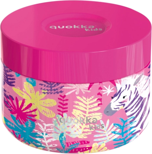 Stainless steel food thermos container Quokka Whim zebras 360 ml