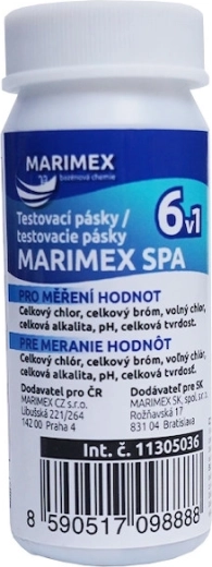 Marimex Spa testni lističi za masažno kad in bazen 6v1 (50 kos)