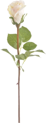 Umetna bela vrtnica 51 cm