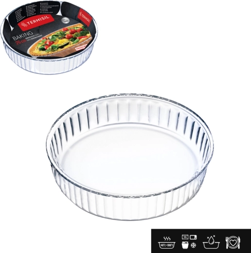 Steklena ognjevarna pekač forma 26 cm TERMISIL