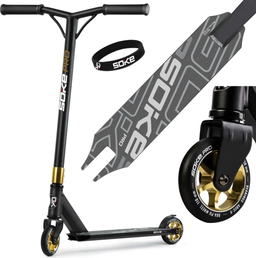 Soke PRO gold freestyle skiro