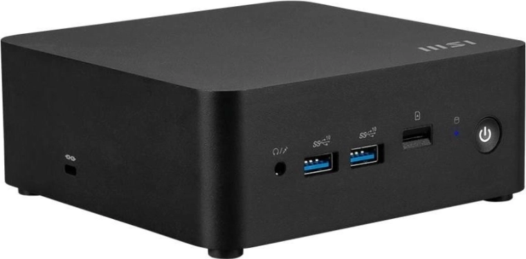 Mini pc msi cubi nuc 1mg s windows 11 pro, intel core 5‑1120u, 16 gb ram, 512 gb ssd, wifi in bluetooth, črn