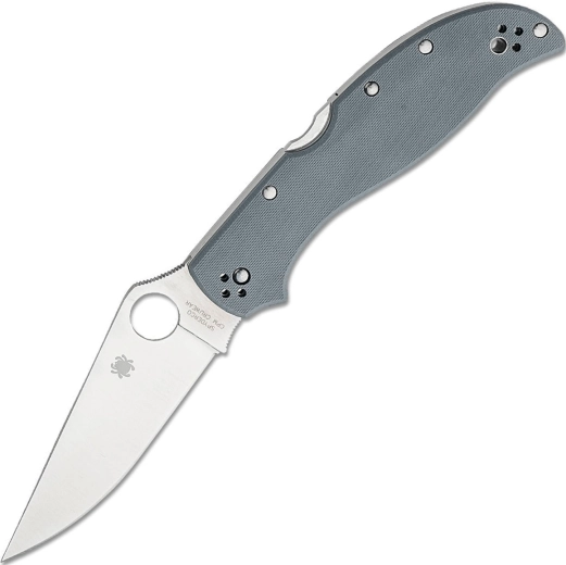 Spyderco Stretch 2 XL žepni nož 10 cm, satin, siva G10