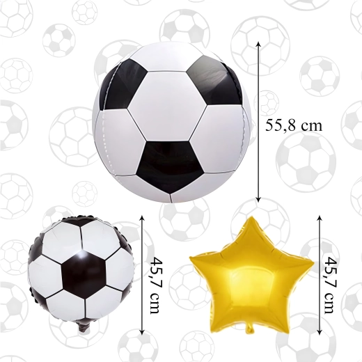 Komplet balonov nogomet – 5 kosov