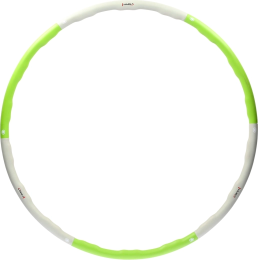 Masažni hula hoop obroč HMS HHP003, 100 cm – zelena