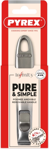 Detachable Infinity stainless-steel handle - 1 piece