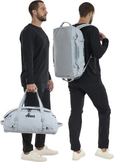 2-in-1: duffel bag and backpack