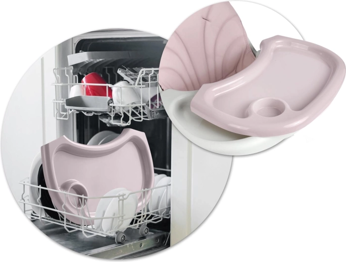 Odstranljiv pladenj z vložkom za pomivalni stroj