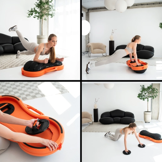 Vgrajeni ročaji za sklece in tlačilka v paketu