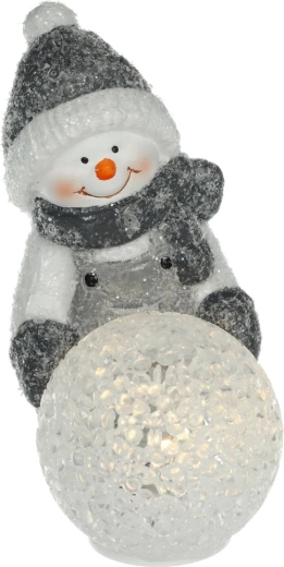 Charming magnesite snowman