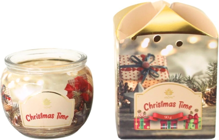 Dišeča sveča v steklu Brusnica in klinčki 90 g