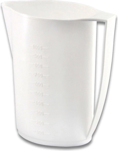 Vrč za mleko v vrečki 1 l, plast, mešanica barv