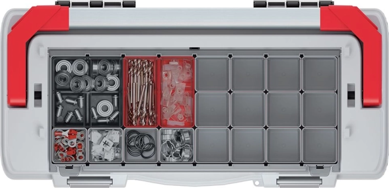 Pregledna organizacija drobnega materiala