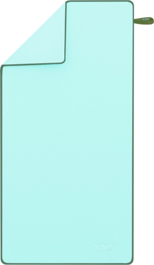 Hitrosušeča mikrovlaknena brisa NILS NCR13, zelena/temno zelena