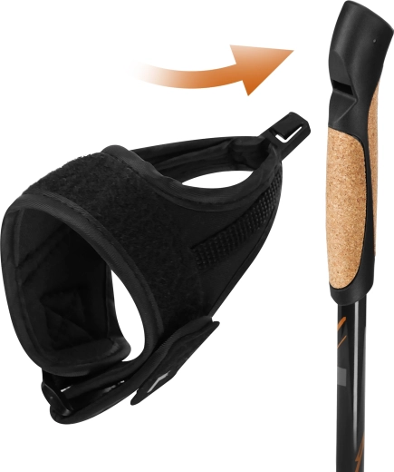 Ergonomski plutovinasti ročaj z nastavljivimi paščki