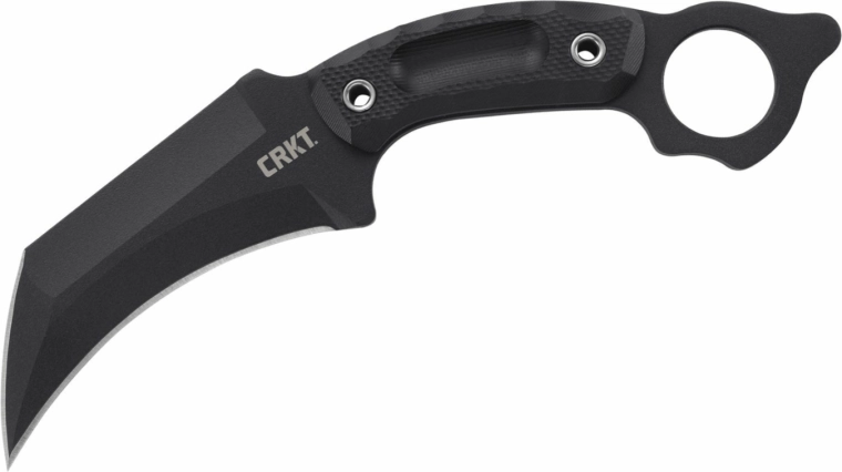 CRKT Du Hoc Black bojni nož karambit 12,9 cm z nožnico