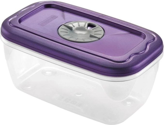Posoda za mikrovalovno pečico s pokrovom 1 l