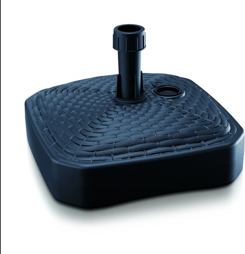 Kvadraten podstavek za sončnik 39 × 39 cm antracit UMBRELLA