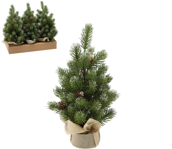 Umetna božična smrečica »choinka bożonarodzeniowa« 35 cm - 1 kos