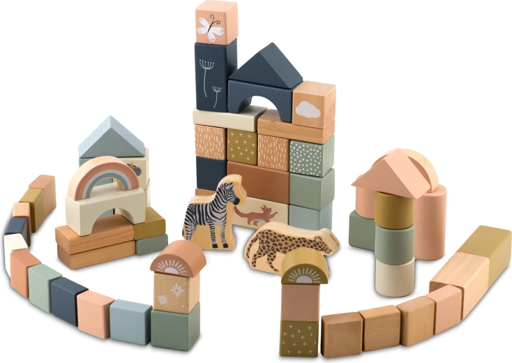 70 pieces for creative building