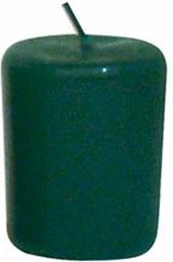 Dišeča sveča Gozd – temno zelena, 4 × 4,9 cm