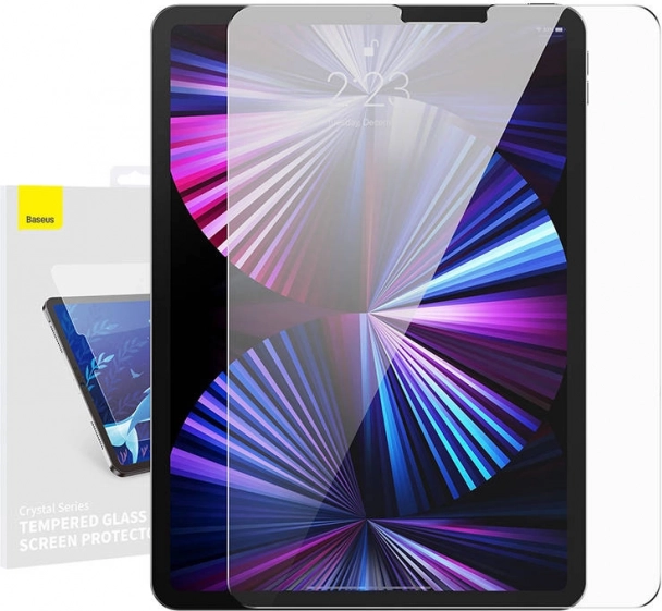 BASEUS zaščitno kaljeno steklo 0,3 mm za iPad Pro 12,9″